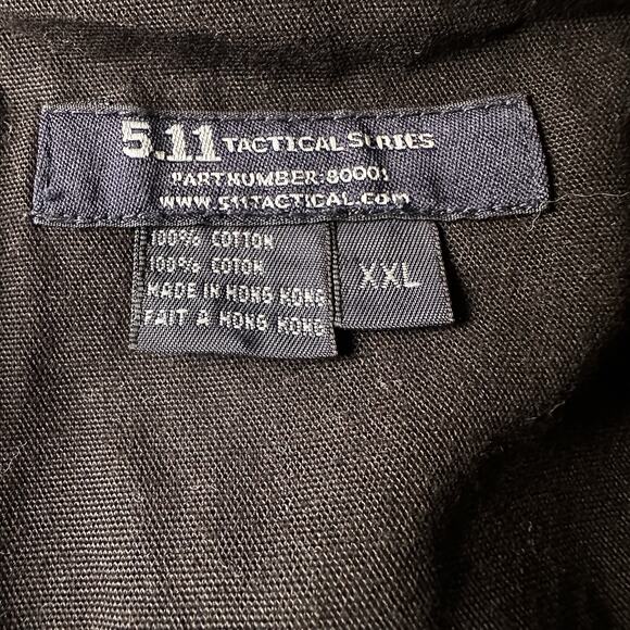 5.11 Tactical Vest Men 2XL XXL Black - Picture 12 of 16